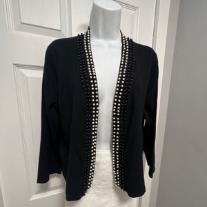 Spense black sweater size Xl  3/4 sleeve sale!!